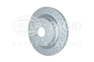 Hella Pagid Rear Disc Brake Rotor - 1664230512